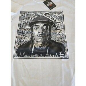 The Marathon Clothing TMC White Crewneck Tee SZ Small Nipsey Hustle Music